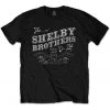 Peaky Blinders Mens Shelby Brothers T-Shirt Black