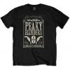 Peaky Blinders Mens Soundtrack T-Shirt Black New In