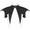 Punk Rave Bat Capelet Black