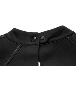 Punk Rave Bat Capelet Black