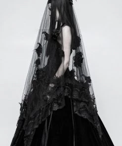 New In Punk Rave Dark Romance Veil Black