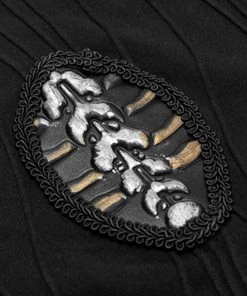 Punk Rave Ribcage Dress Black New In