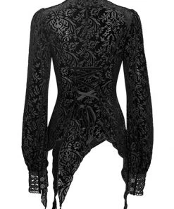 Punk Rave Sleepy Hollow Blouse Black