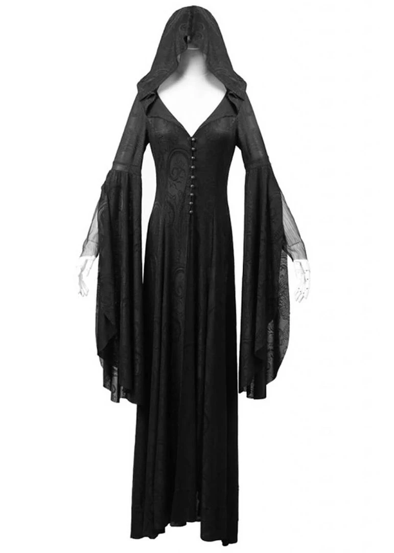 Punk Rave Between Worlds Dress Black New In