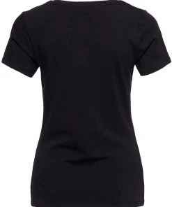 New In Queen Kerosin Girl Gang 50's Girlie T-Shirt Black