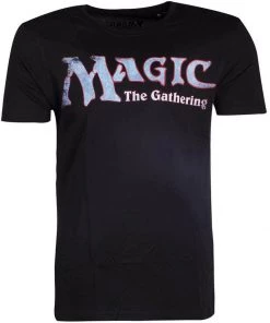 New In Retro Games Magic: The Gathering Logo T-Shirt Black