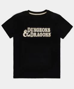 New In Retro Games Dungeons & Dragons Redbox Logo T-Shirt Black