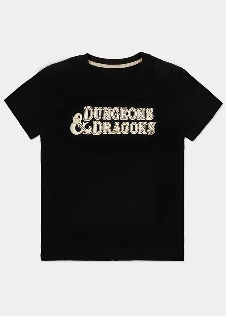 New In Retro Games Dungeons & Dragons Redbox Logo T-Shirt Black