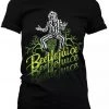 New In Retro Movies Beetlejuice Girly T-Shirt Black
