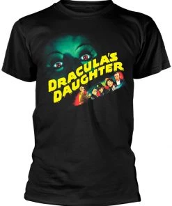 Retro Movies Dracula's Daughter T-Shirt Black New In