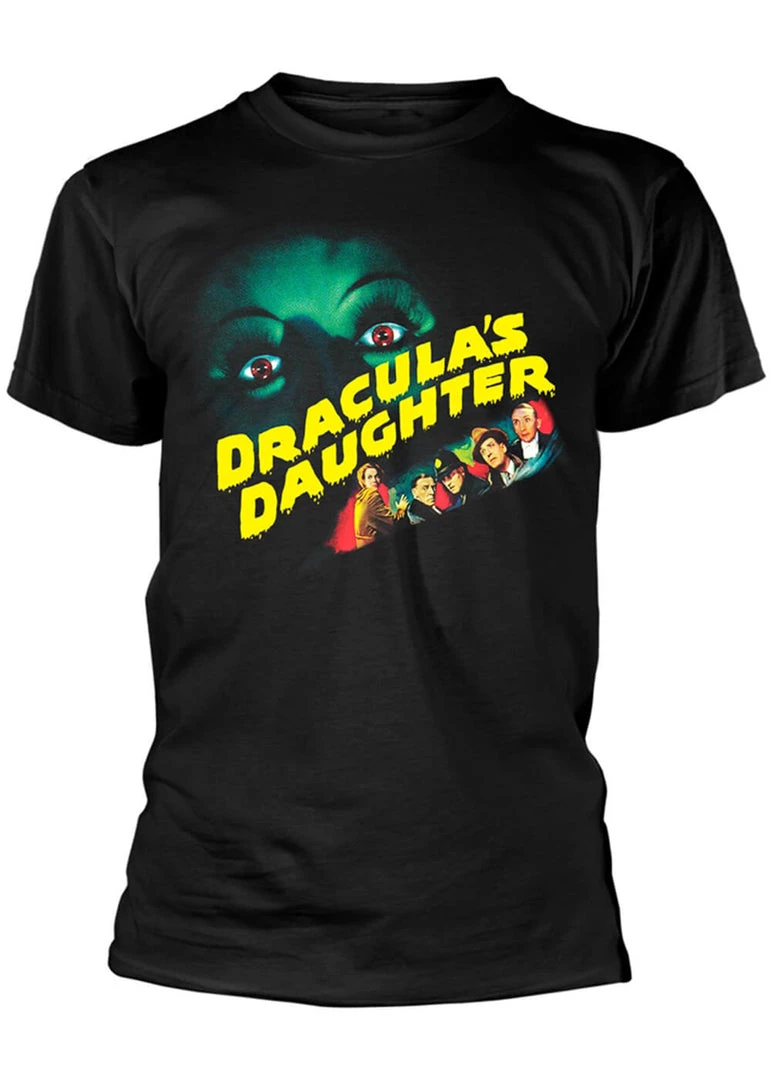 Retro Movies Dracula's Daughter T-Shirt Black New In