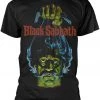 Retro Movies Black Sabbath T-Shirt Black New In