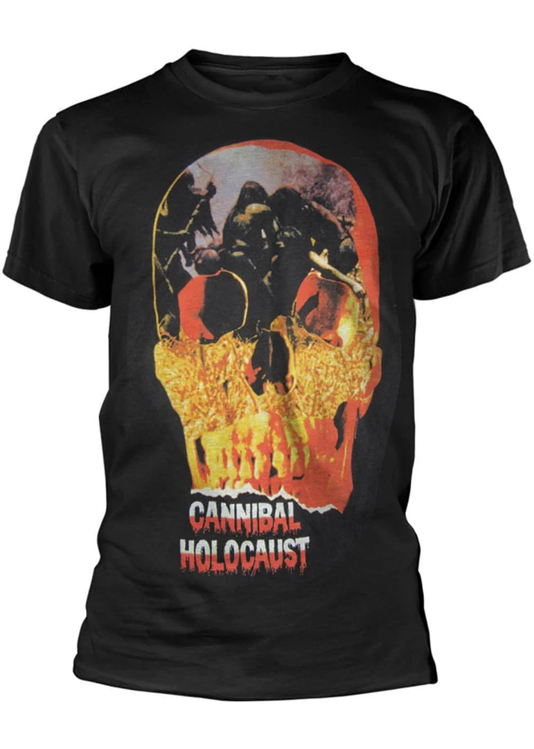 New In Retro Movies Cannibal Holocaust T-Shirt Black