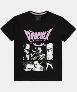New In Retro Movies Mens Universal Dracula T-Shirt Black