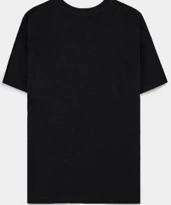 Retro Movies Disney Cruella Lips T-Shirt Black