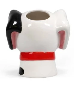 Retro Movies Disney 101 Dalmatians Patch Vase White
