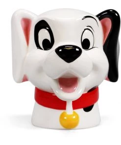 Retro Movies Disney 101 Dalmatians Patch Vase White