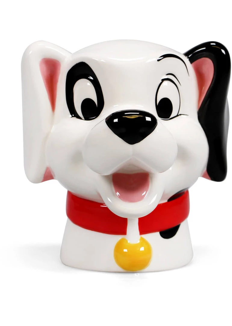 Retro Movies Disney 101 Dalmatians Patch Vase White