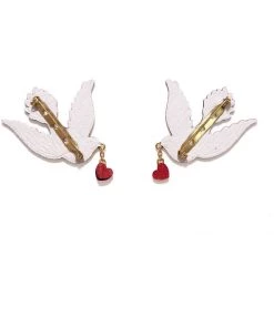 New In Rosita Bonita Doves Of Love Double Brooch
