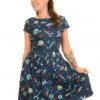 Run And Fly Run & Fly Outer Space 60's Dress Blue