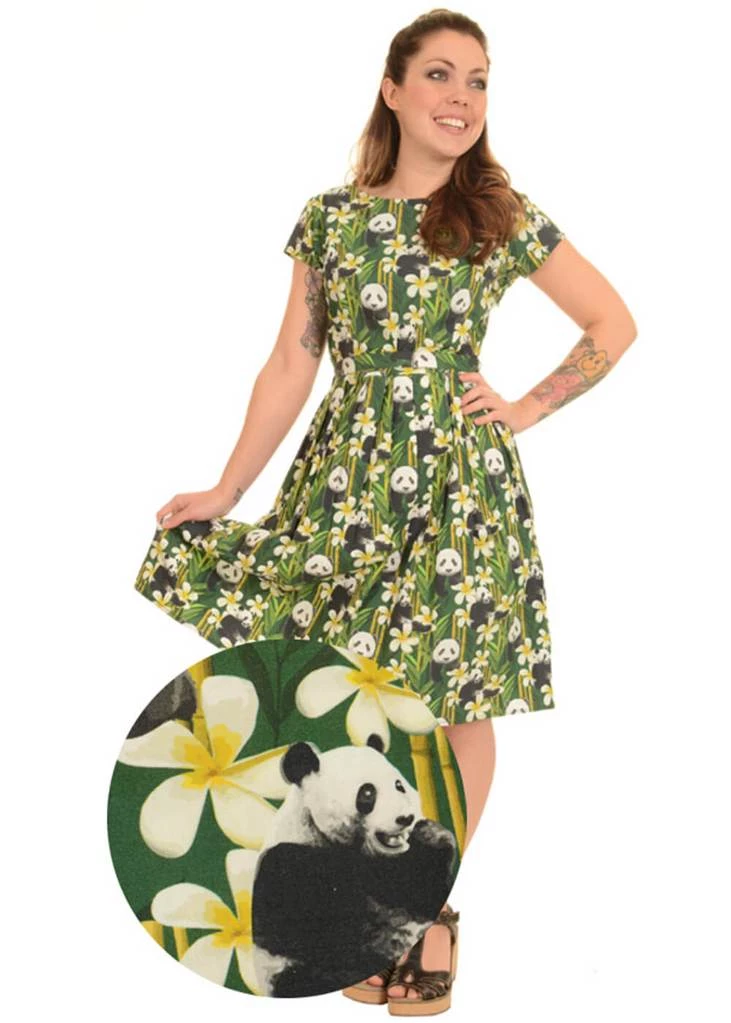 New In Run And Fly Panda 50's Dress