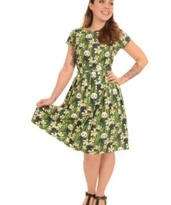 New In Run And Fly Panda 50's Dress