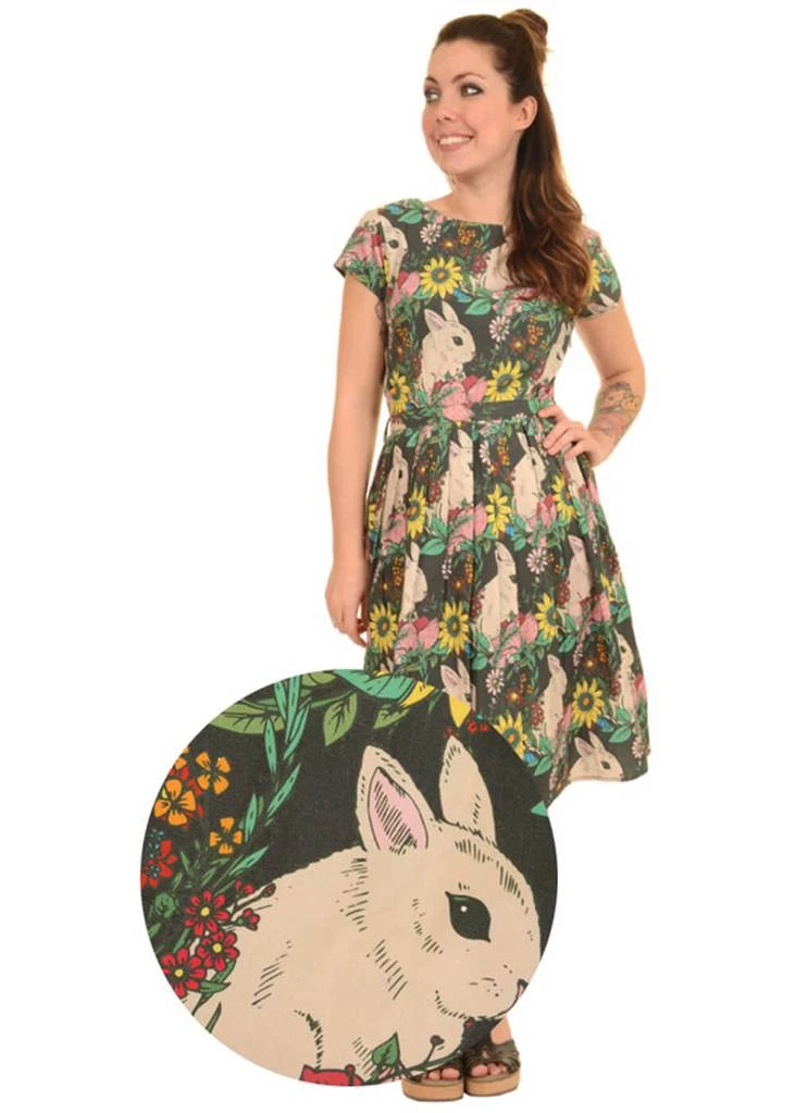 New In Run And Fly Spring Bunny 60's Dress