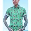 Run And Fly Run & Fly Mens Sumo Shirt Green