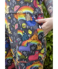 Run And Fly Run & Fly Katie Abey Positivity Dungarees Multi