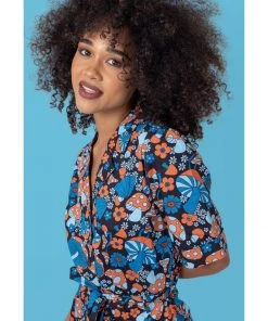 Run And Fly Run & Fly Magic Mushroom Jumpsuit Black New In