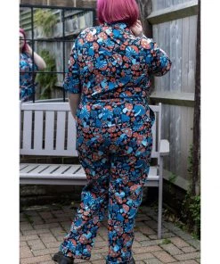 Run And Fly Run & Fly Magic Mushroom Jumpsuit Black New In