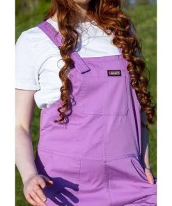 Run And Fly Run & Fly Lightweight Twill 70's Dungarees Violet New In