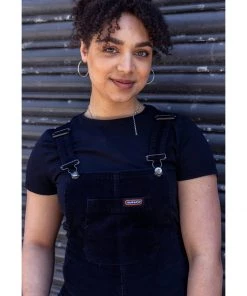 Run And Fly Run & Fly Corduroy 70's Flare Dungarees Black New In