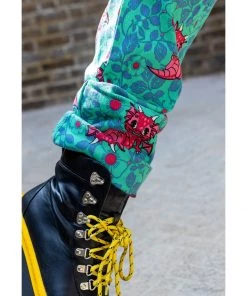 Run And Fly Run & Fly Dragon Twill 70's Dungarees Multi New In