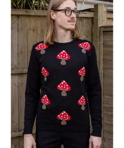 Run And Fly Run & Fly Mushroom Jumper Black