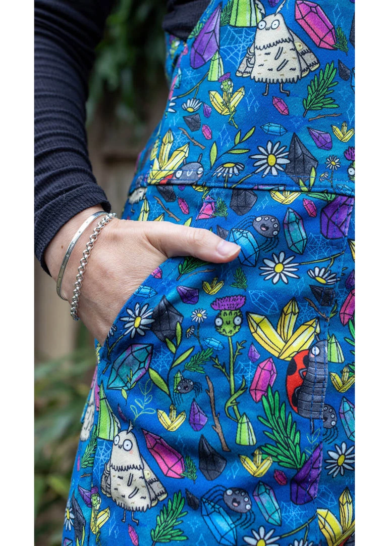 Run And Fly Run & Fly X Katie Abey Crystal Critters Dungarees Multi