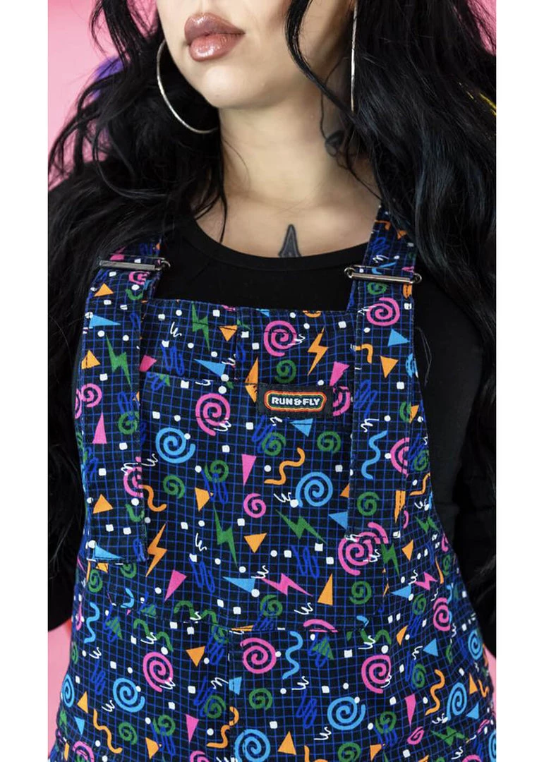 New In Run And Fly Memphis 60's Dungarees Black