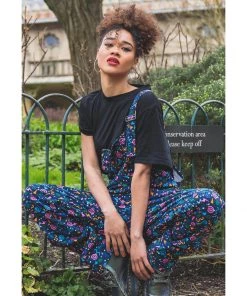 New In Run And Fly Memphis 60's Dungarees Black