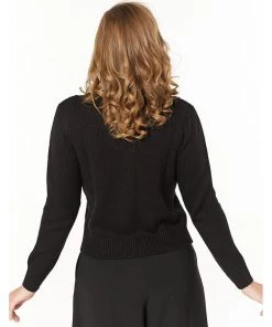 Sheen New In Timeless Lily 40's Cardigan Black