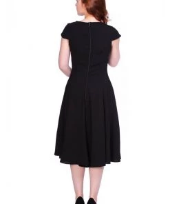 New In Sheen Juliana 40's Dress Black