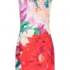 New In Smashed Lemon Flower Picking 60's Pencil Dress Multi