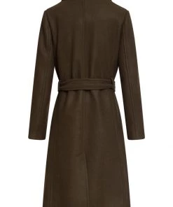 Smashed Lemon Fierce For Days 70's Coat Olive Green