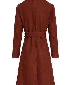 Smashed Lemon Fierce For Days 70's Coat Cognac