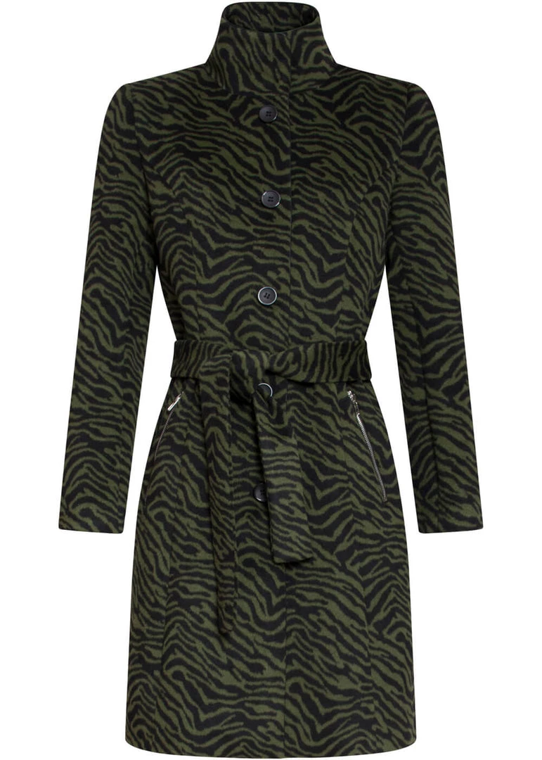 Smashed Lemon Tiger Army 60's Coat Green Black New In