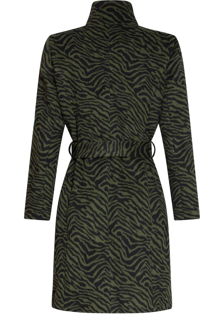 Smashed Lemon Tiger Army 60's Coat Green Black New In