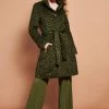 Smashed Lemon Tiger Army 60's Coat Green Black New In