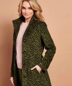 Smashed Lemon Tiger Army 60's Coat Green Black New In
