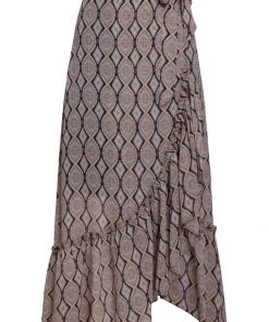 Smashed Lemon Mystic Dreams 70's Skirt Black