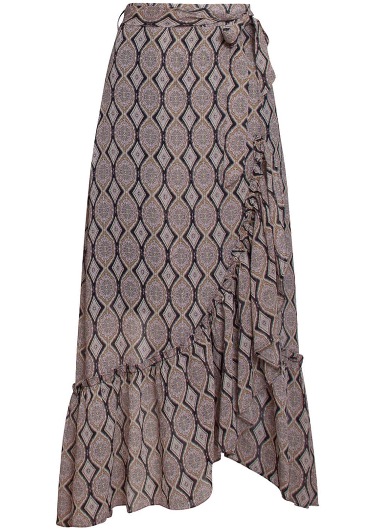 Smashed Lemon Mystic Dreams 70's Skirt Black