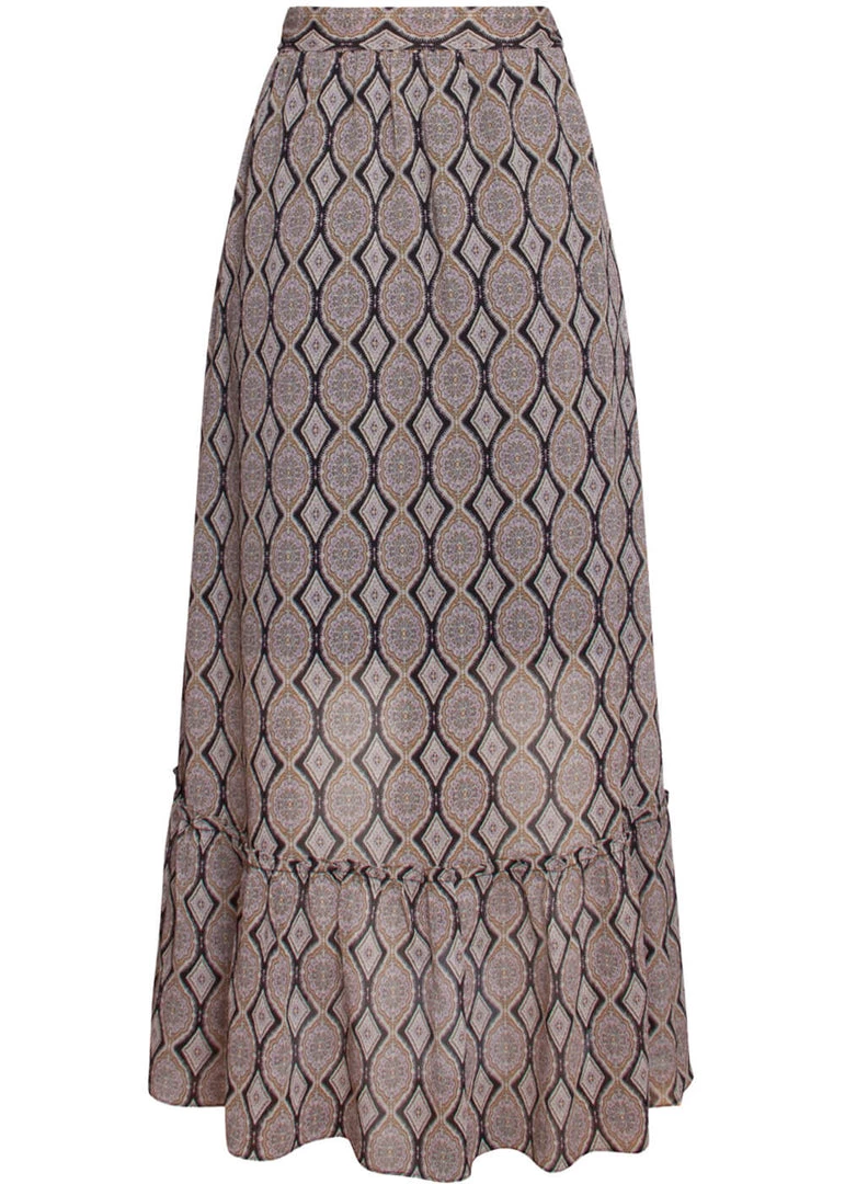 Smashed Lemon Mystic Dreams 70's Skirt Black